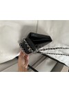 CC Black Silver Phone Bag