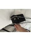 CC Black Silver Phone Bag