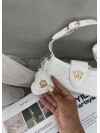 Aurora White Mını Bag