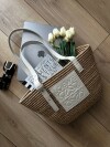 Lowe Wicker White Bag