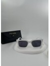 Luise White Sunglasses