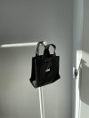 Mini Black Canvas Bag