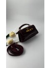 Molly Burgundy Bag  (ÖN SİPARİŞ)