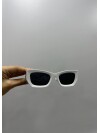 Tia White Sunglasses