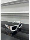 Tia White Sunglasses