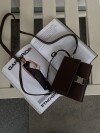 Twist Brown Mini Bag