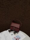 Twist Claret Red Mini Bag