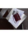 Twist Claret Red Mini Bag